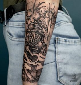 Witcher Slavic Arm Tattoo