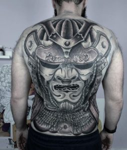 25 japanese Body Suit Tattoo on full back
