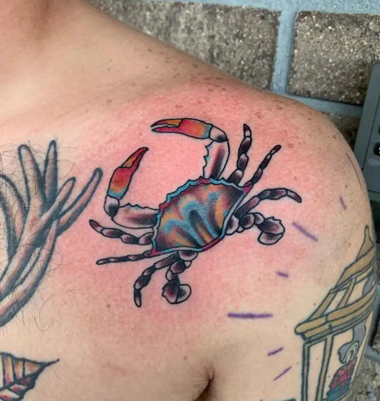 Blue Crab Tattoos 2