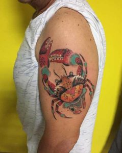 Cancer Crab Tattoos