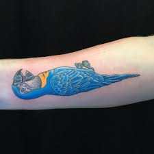 Dead parrot tattoo 1