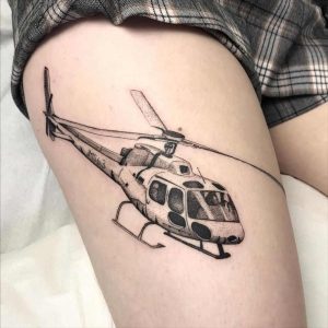 Helicopter Memorial Tattoos 1