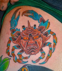 Japanese Crab Tattoos 1
