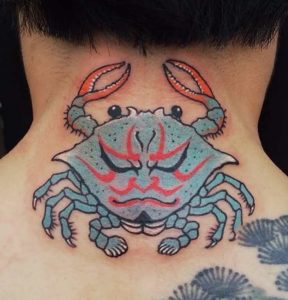 Japanese Crab Tattoos 3