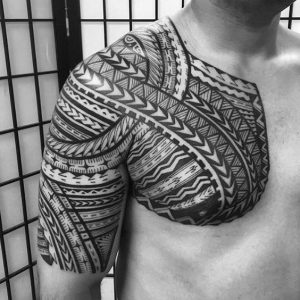 Mini Maui tribal tattoos