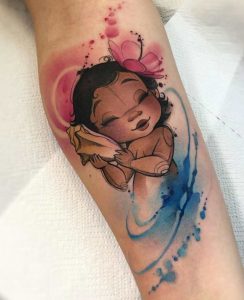 Moana baby tattoo