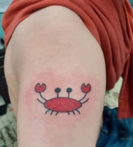 Red Crab Tattoos