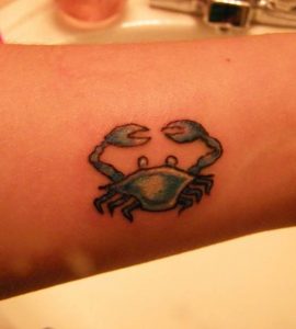 Small Crab Tattoos 2