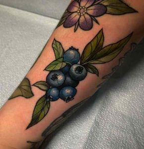 i think I am going to tattoo a blueberry branch on myself tomorrow or    TikTok