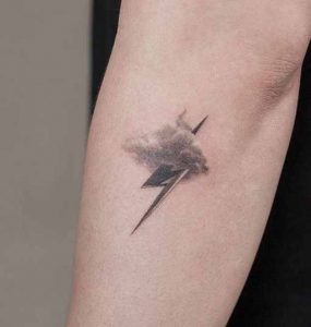 Lightning Bolt Tattoos The Meaning Behind Them  The Skull and Sword