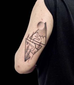Vector Snowboard Tattoo