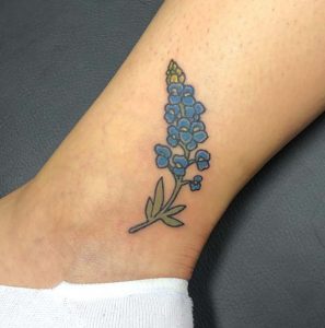 bluebonnet tattoo 3