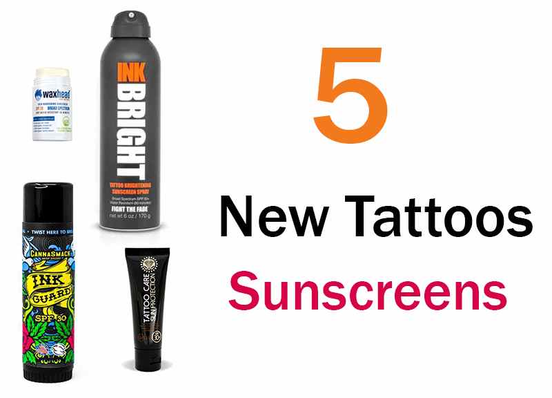 Best Sunscreens for New Tattoos