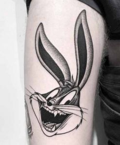 Devilish Bugs Bunny Tattoo