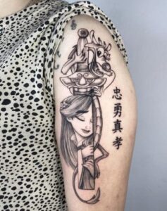Disney Mulan Tattoo