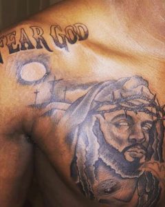 Jesus Fear God Tattoo