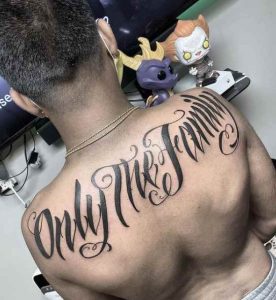 “Love for Family” Version of OTF Tattoo Font
