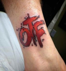 OTF Logo Tattoo