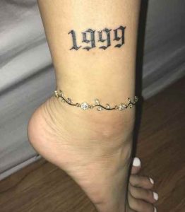 Ankle 1999 Tattoo