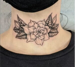Artistic Gardenia Tattoo