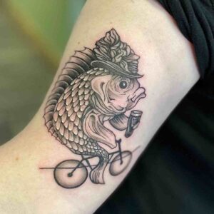Bicycle tattoo