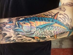 Bluefin Tuna Tattoo