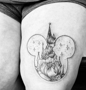 Hidden Mickey Tattoo