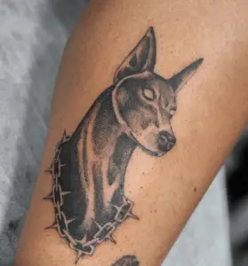 doberman pinscher tattoo