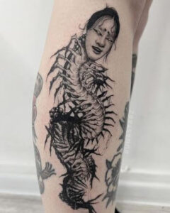 human centipede tattoo