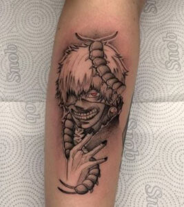 keneki centipede tattoo