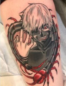 tokyo ghoul centipede tattoo