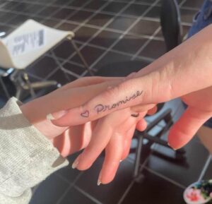 Pinky Finger Promise Tattoo