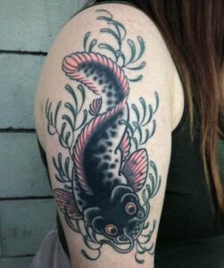 Catfish Hand Tattoos 2