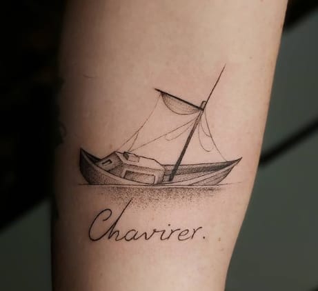 Charier Boat Tattoo