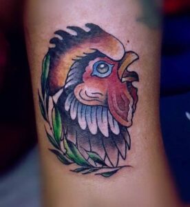 Chicken Head Tattoo