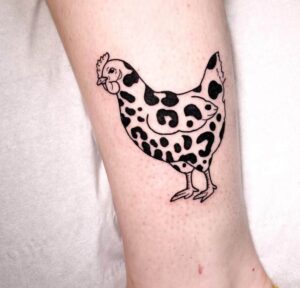 Chicken Leg Tattoos 4