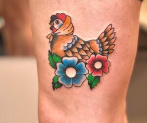 Chicken Leg Tattoos 5