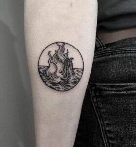 Circle Of Fire Tattoo