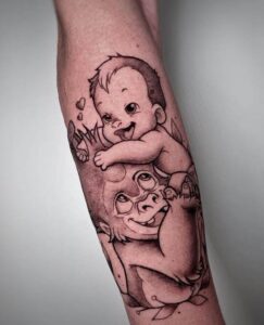 Disney Arm Tattoo