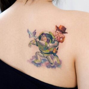 Disney Back Tattoo