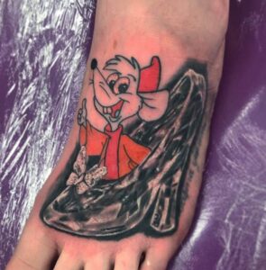 Disney Foot Tattoo