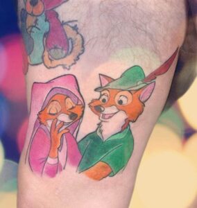 Disney Robinhood Tattoo