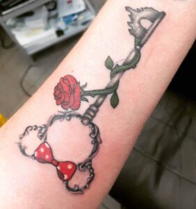 Disney Rose Tattoo