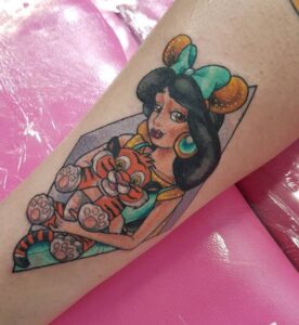 Disney World Princess Tattoo