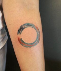 Enso Circle Tattoo