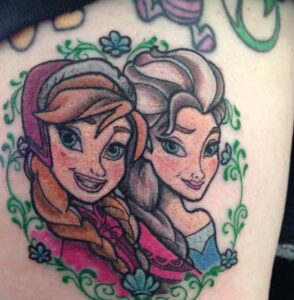Frozen Daughter Tattoo