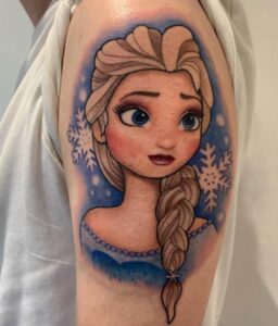 Frozen Elsa Tattoo