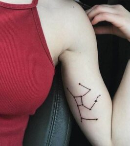 Hercules Constellation Tattoo