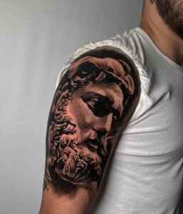 Hercules Shoulder Tattoo