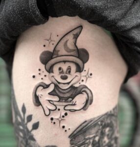 Magic Mickey Tattoo